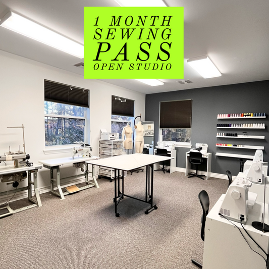 1 Month Open Studio Pass